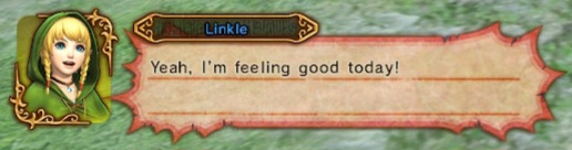 Yeah! I'm feeling good today!